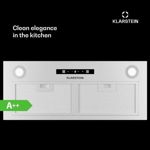 Klarstein Paolo 72 beépíthető páraelszívó 72 cm 520 m3/h LED Touch A++ - Image 2