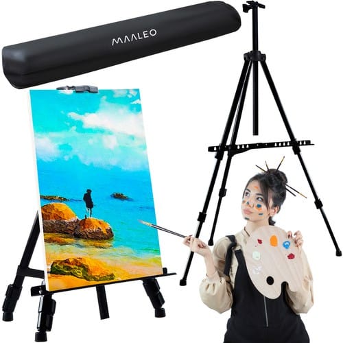 Csúszásmentes alumínium festőállvány állítható lábakkal – 52 x 10 cm (WNDR23669)