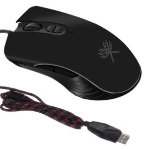 Ergonomikus gamer egér 7 programozható gombbal - LED háttérvilágítással (WNDR16716)