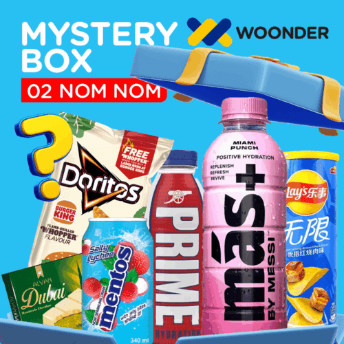 Taste Adventure Mystery Box - Fedezd fel a világ ízeit! (NOM-NOM)