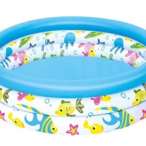 Bestway halacskás felfújható gyermek medence kisgyermekek számára - 102 x 25 cm  (WNDR3535)