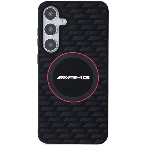 AMG AMHMS24S23SMRK Samsung S24 S921 fekete keménytok szilikon Carbon MagSafe minta - Image 2