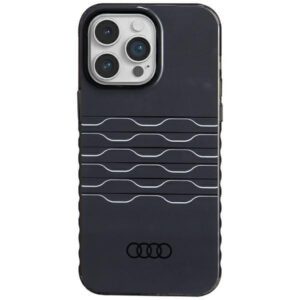 Audi AU-IMLMIP14PM-A6/D3-BK IML MagSafe-kompatibilis keménytok iPhone 14 Pro Max - fekete