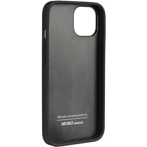 Audi Valódi bőr iPhone 11 6.1" fekete keménytok AU-TPUPCIP11R-Q8/D1-BK - Image 2