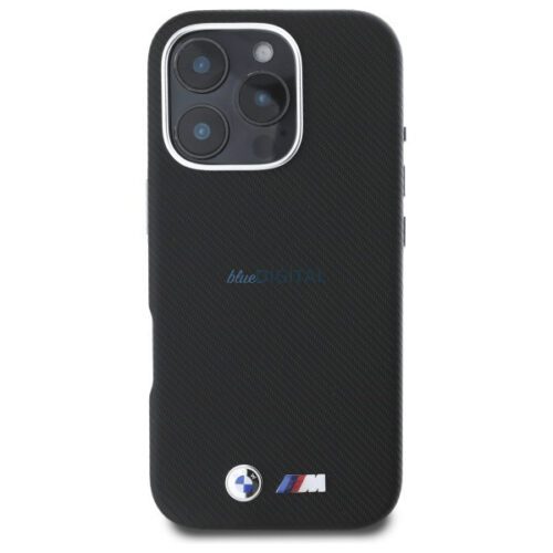 BMW BMHCP16X23PUFWKEV M Edition Kevlar Wrapped Metal tok iPhone 16 Pro Max - fekete - Image 2