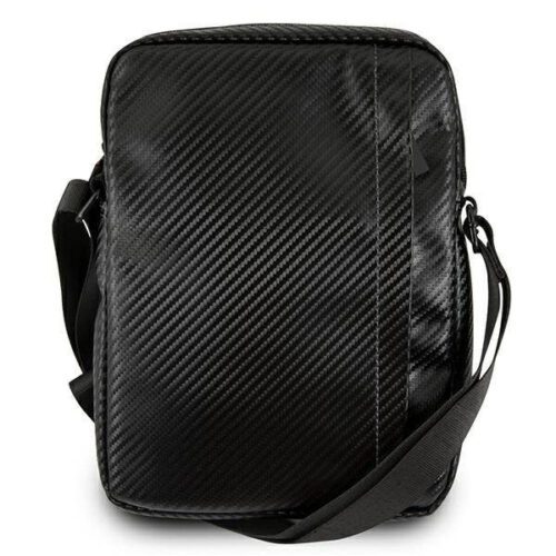 BMW Tablet táska 10" Carbon / Kék csíkkal - Image 2