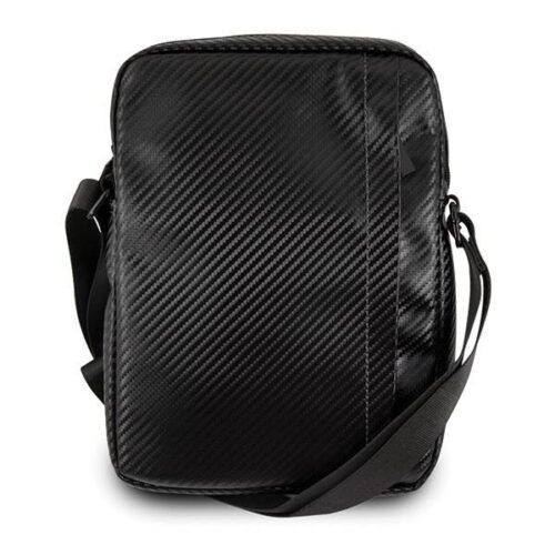 BMW Tablet táska 8" fekete Carbon / piros csíkkal - Image 2