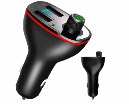 Bluetooth FM transzmitter és autós MP3 lejátszó – dupla USB töltő
