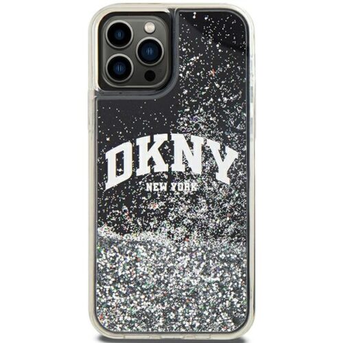 DKNY DKHCP12MLBNAEK Liquid Glitter Big Logo tok iPhone 12/12 Pro - fekete - Image 2