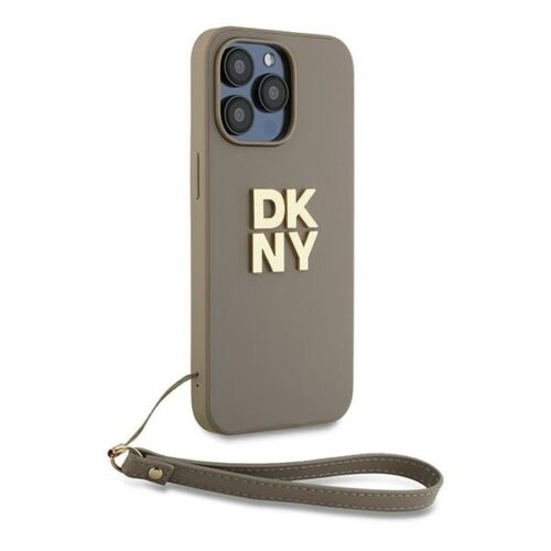 DKNY DKHCP15LPBSWSE Wrist Strap Stock Logo tok iPhone 15 Pro - bézs - Image 2