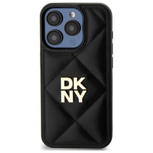 DKNY DKHCP15XPQDSLK Quilted Stack Logo tok iPhone 15 Pro Max - fekete - Image 2