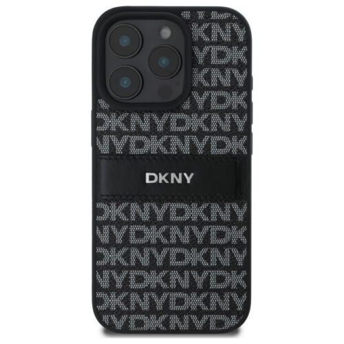 DKNY DKHCP16XPRTHSLK Texture Pattern Tonal Stripe keménytok iPhone 16 Pro Max - fekete - Image 2