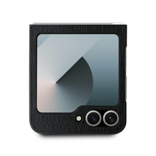 DKNY DKHCZF6PSHRPSK Repeat Pattern Stack Logo tok Samsung Galaxy Z Flip6 F741 - fekete - Image 2