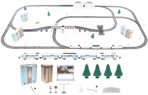 Elemes Pendolino vonatkészlet – 9 méteres pálya