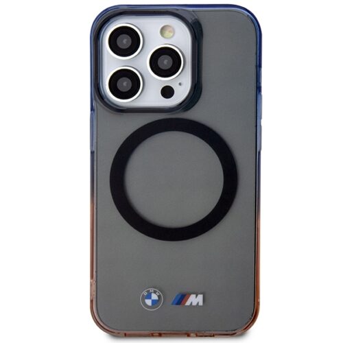 Etui BMW BMHMP14LHTGE iPhone 14 Pro 6.1" szürke keménytok Gradient Bumper MagSafe - Image 2