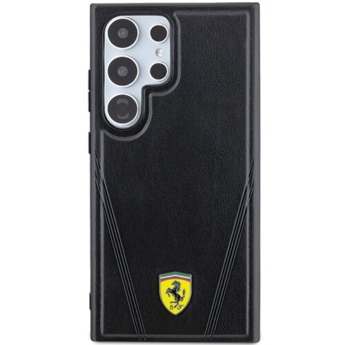 Ferrari FEHMS24LP3BAK Samsung S24 Ultra S928 fekete keménytok MagSafe - Image 2