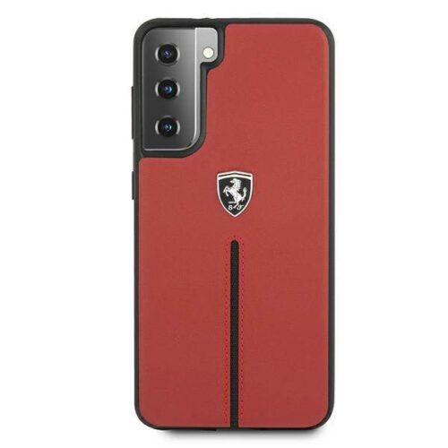 Ferrari FEOSIHCS21SRE S21 G991 piros Off Track bőr Nylon csíkos keménytok - Image 2