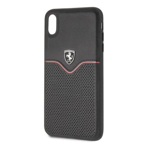 Ferrari keménytok FEOVEHCI65BK iPhone Xs Max fekete Off Track Victory tok - Image 2