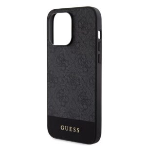 GUESS 4G STRIPE műanyag telefonvédő (textil hátlap