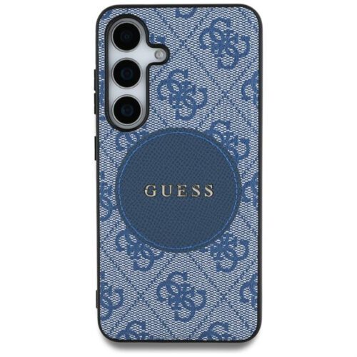Guess 4G Round Patch Classic Logo MagSafe-kompatibilis tok Samsung Galaxy S25 Plus - kék - Image 2