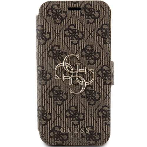Guess GUBKP15L4GMGBR iPhone 15 Pro 6.1" könyvtok 4G fém logó - Image 2