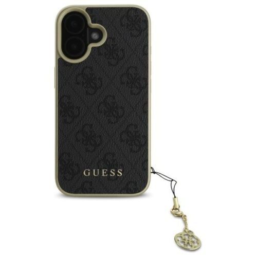 Guess GUHCP16SGF4GGR 4G Charms Collection keménytok iPhone 16 - fekete - Image 2