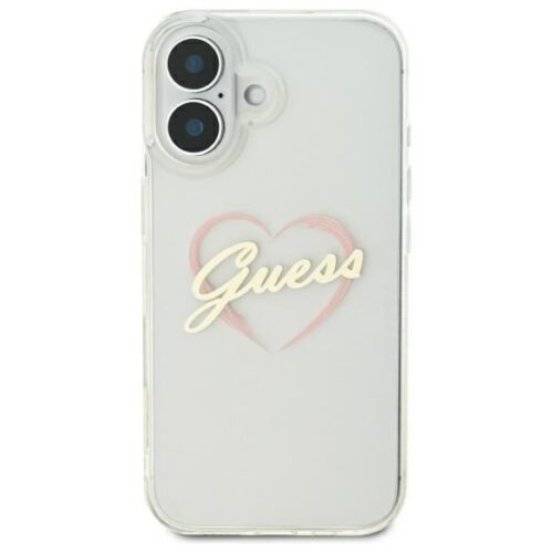 Guess GUHCP16SHCHGSPT IML Heart keménytok iPhone 16 - átlátszó - Image 2