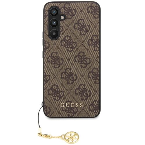 Guess GUHCS23FEGF4GBR S23 FE S711 barna keménytok 4G Charms kollekció - Image 2