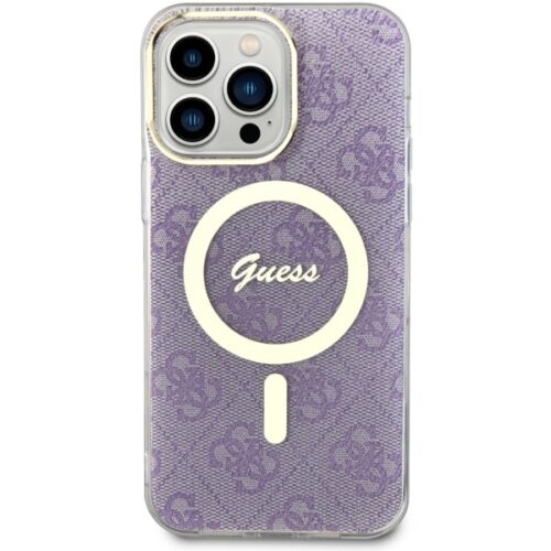 Guess GUHMP14XH4STU iPhone 14 Pro Max 6.7" lila keménytok 4G MagSafe - Image 2