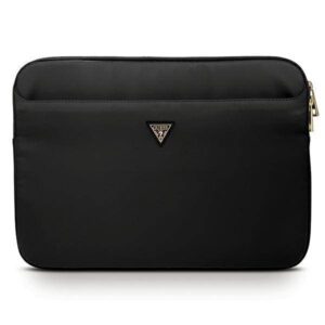 Guess Laptop táska GUCS13NTMLBK 13" fekete Nylon háromszög logóval
