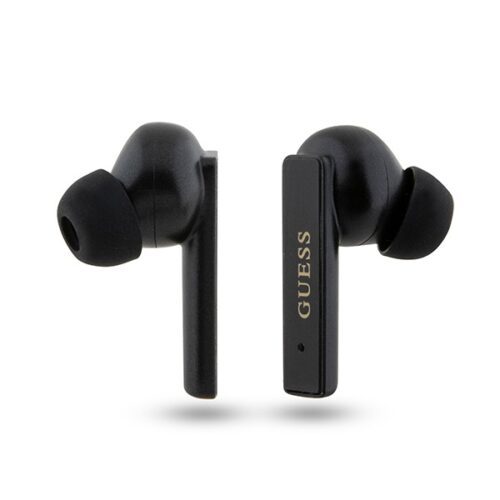 Guess fülhallgató Bluetooth GUTWSSU20ALEGK TWS + dokkoló állomás fekete Nyomtatott logó - Image 2