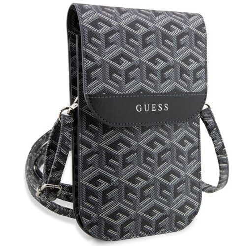 Guess táska GUWBHGCFFSEK fekete GCube Stripe - Image 2