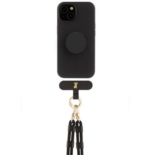 Just Elegance PopGrip tok iPhone 15 - fekete - Image 2