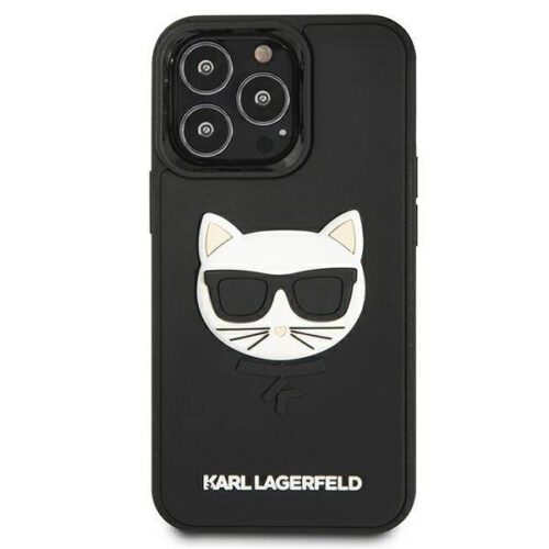Karl Lagerfeld KLHCP13LCH3DBK keménytok iPhone 13 Pro / 13 - fekete - Image 2