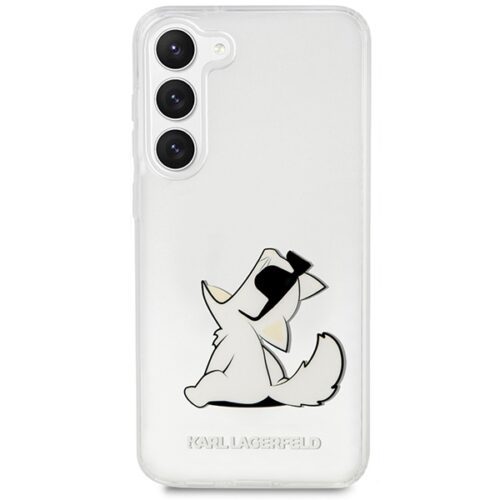 Karl Lagerfeld KLHCS23MCFNRC Samsung Galaxy S23+ S916 átlátszó keménytok Choupette Fun Karl Lagerfeld - Image 2