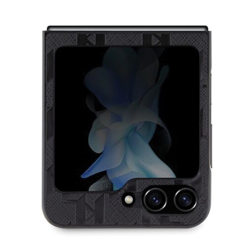 Karl Lagerfeld KLHCZF5SAPCHNPK Z Flip5 F731 keménytok fekete Saffiano Monogram Choupette Pin - Image 2