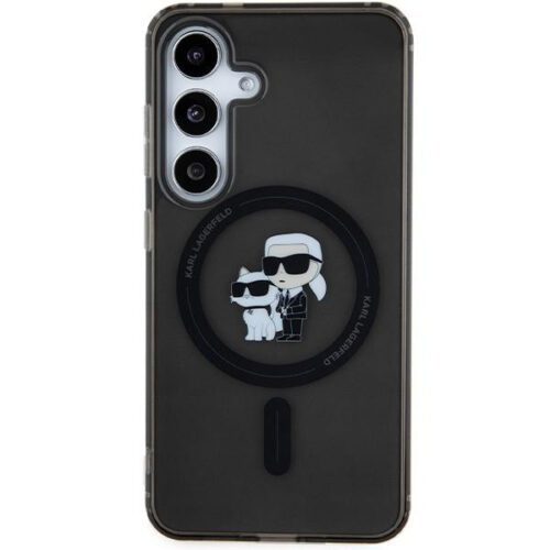 Karl Lagerfeld KLHMS24SHGKCNOK Samsung S24 S921 fekete keménytok MagSafe - Image 2