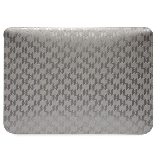 Karl Lagerfeld tok KLCS14SAKHPKG 14" ezüst Saffiano Monogram ikonikus 14" saffiano/ezüst - Image 2