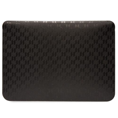 Karl Lagerfeld tok KLCS14SAKHPKK 14" fekete Saffiano Monogram ikonikus 14" saffiano - Image 2