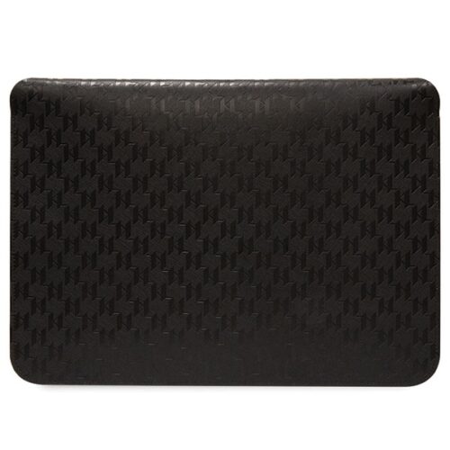 Karl Lagerfeld tok KLCS14SAKLHPK 14" fekete szafián plakett - Image 2