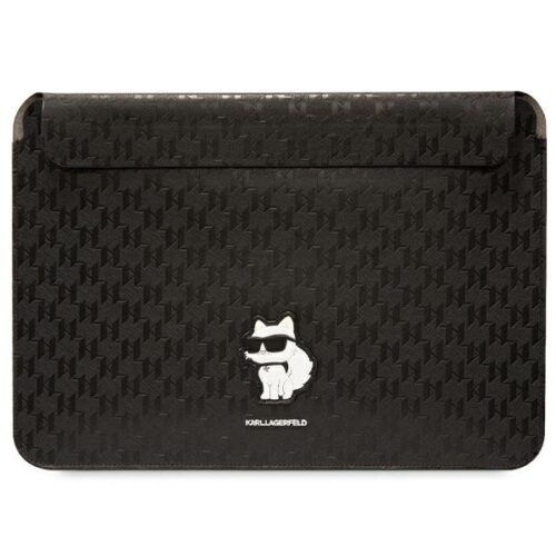 Karl Lagerfeld tok KLCS16SAKHPCK 16" fekete Saffiano Monogram Choupette