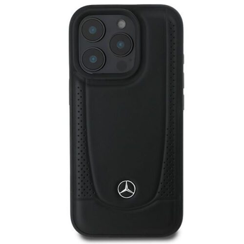 Mercedes MEHCP16XARMBK Leather Urban keménytok iPhone 16 Pro Max - fekete - Image 2