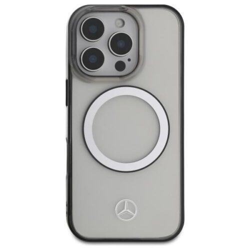 Mercedes MEHMP16L23HUOKC Printed Logo MagSafe-kompatibilis keménytok iPhone 16 Pro - átlátszó - Image 2