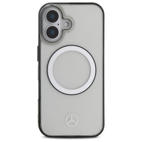 Mercedes MEHMP16S23HUOKC Printed Logo MagSafe-kompatibilis keménytok iPhone 16 - átlátszó - Image 2