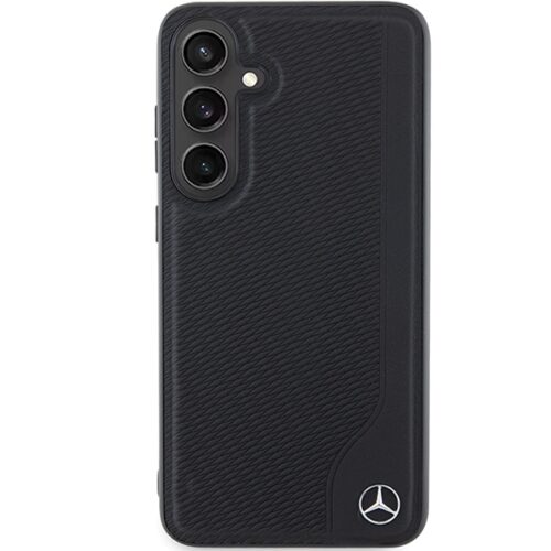 Mercedes MEHMS24M23RBGVK S24+ S926 fekete keménytok bőr dombornyomott Line MagSafe - Image 2