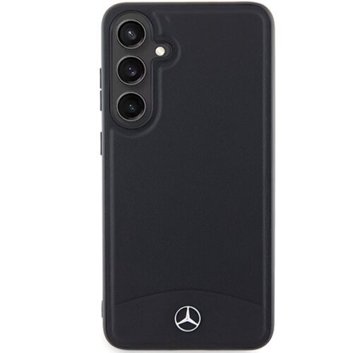 Mercedes MEHMS24Samsung Galaxy S23RBARK S24 S921 fekete keménytok bőr texturált és sima MagSafe - Image 2
