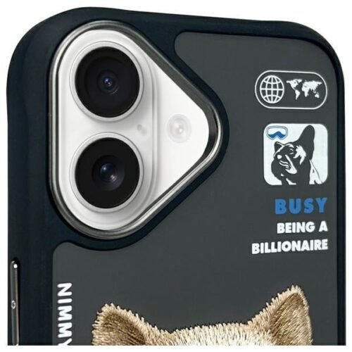 Nimmy Cool&Cute 2.0 Dog tok iPhone 16 - fekete - Image 2