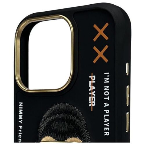 Nimmy Cool&Cute 2.0 Monkey tok iPhone 16 Pro Max - fekete - Image 2
