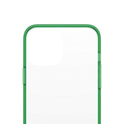 PanzerGlass ClearCase iPhone 13 Pro Max 6.7" antibakteriális ütésálló sárgászöld tok - Image 2