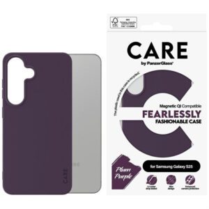 PanzerGlass Fashion QI MagSafe-kompatibilis tok Samsung Galaxy S25 - lila